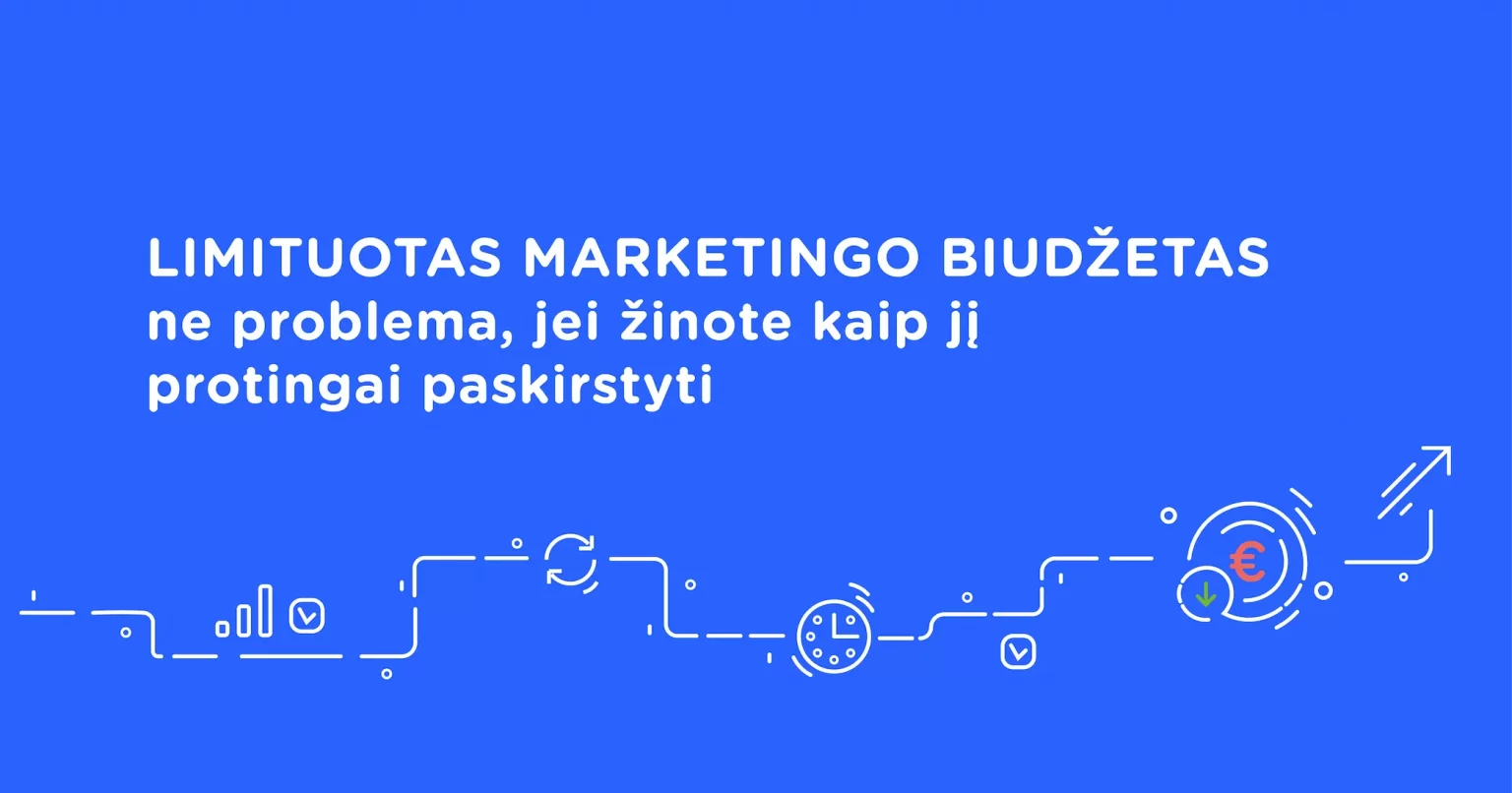 Limituotas marketingo biudžetas