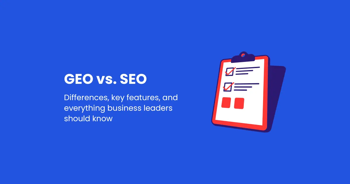GEO and SEO blog article
