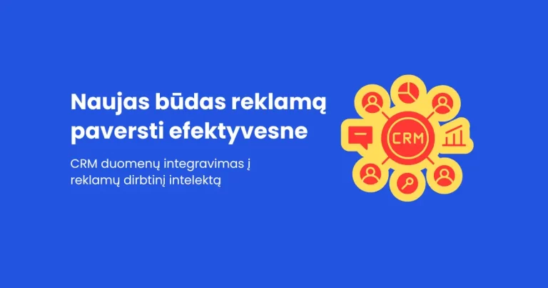 CRM duomenų integracija rinkodaroje